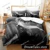 3D Print Anime D.Gray-man Bedding Set Duvet Cover Bed Set Quilt Cover Pillowcase Comforter King Queen Size Boys Adult Bedding