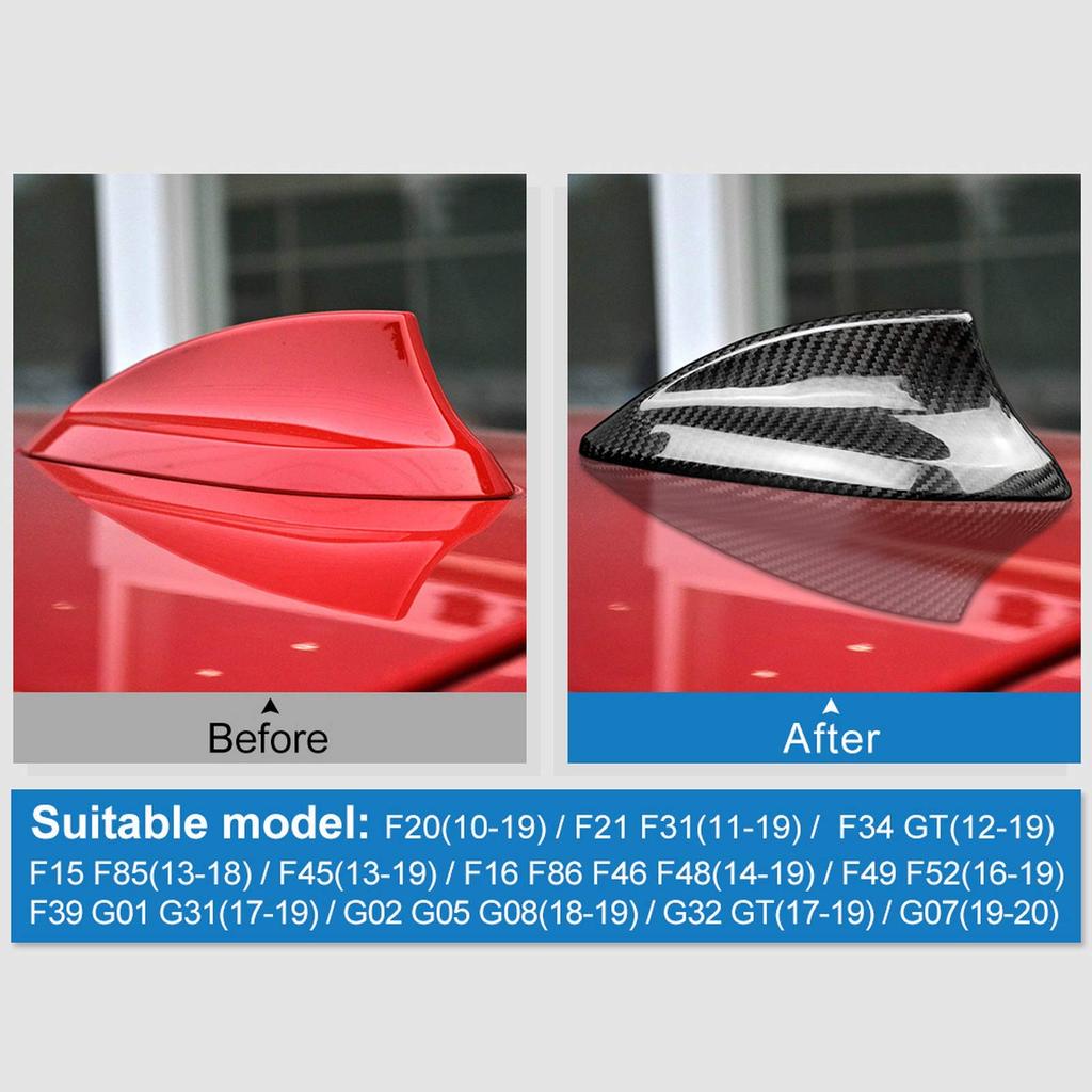 Carbon Fiber Shark Fin Antenna Cover for BMW F20 F21 F45 F46 F31 F34
