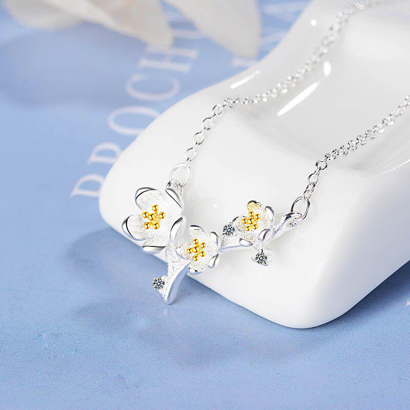 Lindon kobber halskjede anheng for kvinner bryllupsfest gave