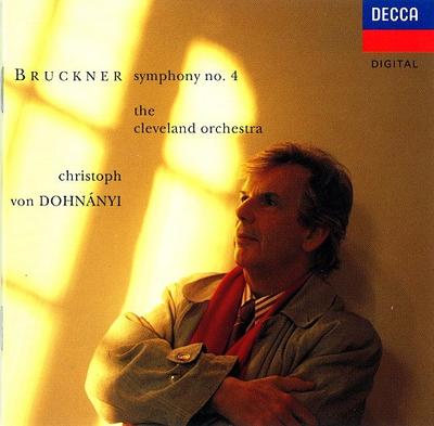 CD ANTON BRUCKNER . THE CLEVELAND ORCH - Symphony No. 4 4300992 Decca 1991 Europe Classical Used