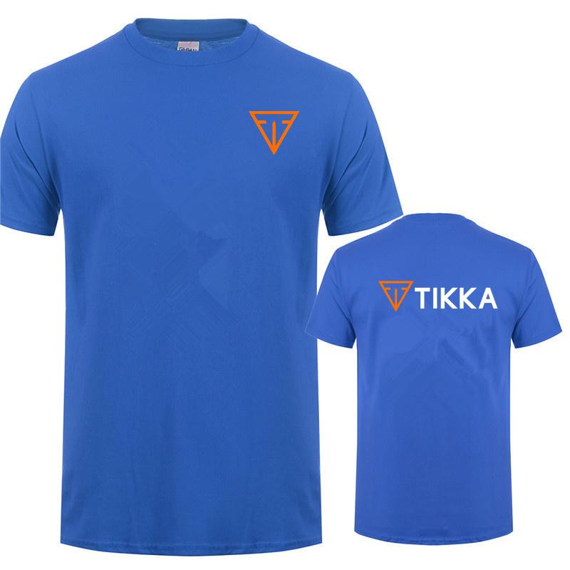 T-shirt da Caccia Tikka By Sako Estiva Unisex Unisex Cotone Streetwear Top Manica Corta T-shirt Unisex Lh636