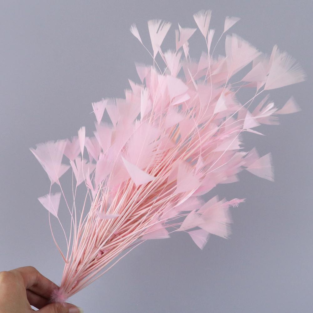 High Quality Turkey Feather Flowers 25-30CM for Home Wedding Party Headdress Handwork Accessories Crafts Plumes Wholesale