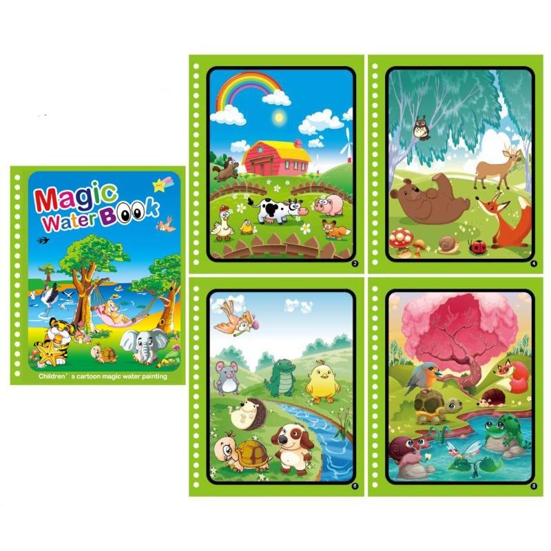 Kids New Magic Water Drawing Books Coloring Books Painting Toys For Kids Birthday Christmas New Year Gift For Boys And Girls