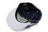 New Era 9FIFTY Heather Stripe Snapback Cap, Navy Shadow Heather/Grey