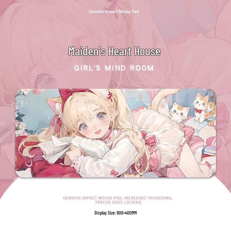 Sailor Moon XL Mouse Pad: Cute, High-Value Office Keyboard Mat Featuring Anime Girls