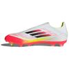 Adidas Adizero F50 League Laceless FG MG Pure Victory Pack Men Sneakers White Cloud-White Core-Black IE1239