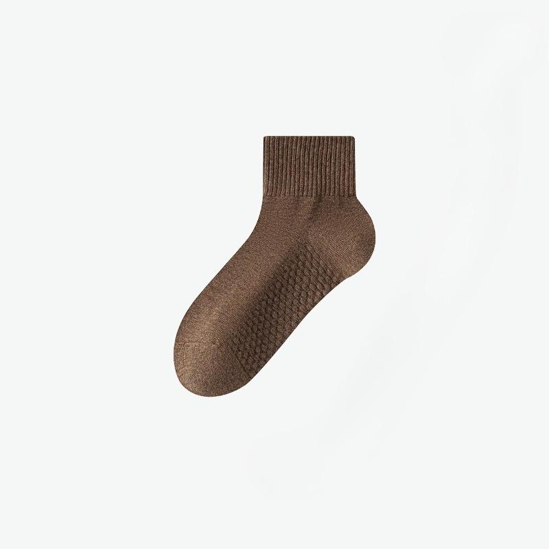 Female Autumn Leisure Pure Cotton Massage Bottom Essential Oil Moisturizing Deodorant Feet Boneless Sports Tube Socks
