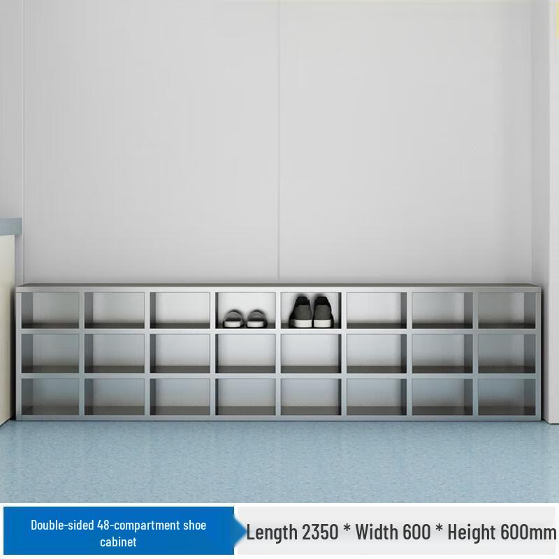 WEZHO Stainless Steel Employee Shoe Bench