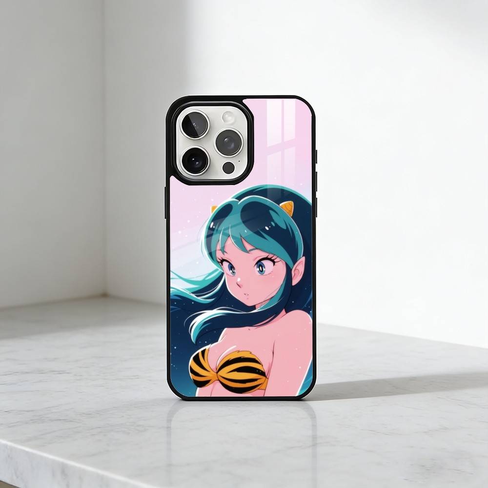 Coque de téléphone LUM de U-Urusei Yatsura Pour iPhone 17, 16, 15, 14, 13 Plus, Pro Max Magnétique Pour Magsafe Chargement Sans Fil