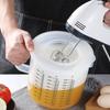 Milk Splash Proof Butter Graduated Egg Beating Cup Baking Tool Measuring Cup Mixing Bowl