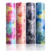 7Pcs Watercolor Tie Dye Iron On HTV Heat Transfer Vinyl Film For DIY Clothes Bag Make Sign Pattern Film For T-Shirts Garment