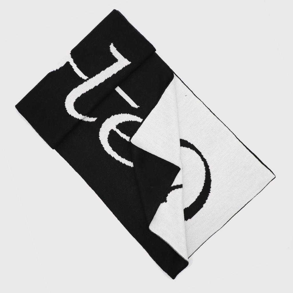 Warm knitted jacquard scarf, outdoor casual fashion scarf