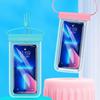Hanging Neck Phone Bag Hanging Rope Mobile Phone Pouch Waterproof Phone Bag  Swimming