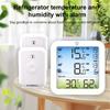 Wireless Digital Thermometer Hygrometer with 328ft Range for Fridge Freezer Indoor Outdoor Large LCD Display Wireless