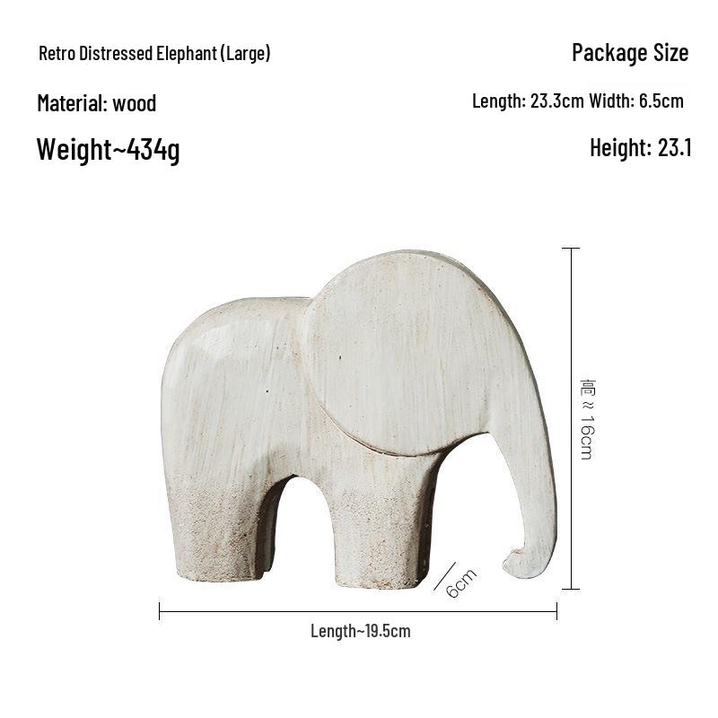 Adorno de Caballo de Madera Estilo Nórdico Morandi para Decoración de Hogar, Oficina o Sala de Estar