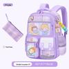 2025 Plaid Backpack: Large Capacity School Bag for Elementary to Junior High Students
