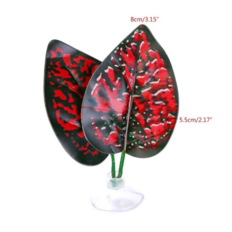 Fishtanks Decorations for Betta Fish Resting Bed Hammock Spawning Pad for Bettas Simulation Habitats AquaticPlant