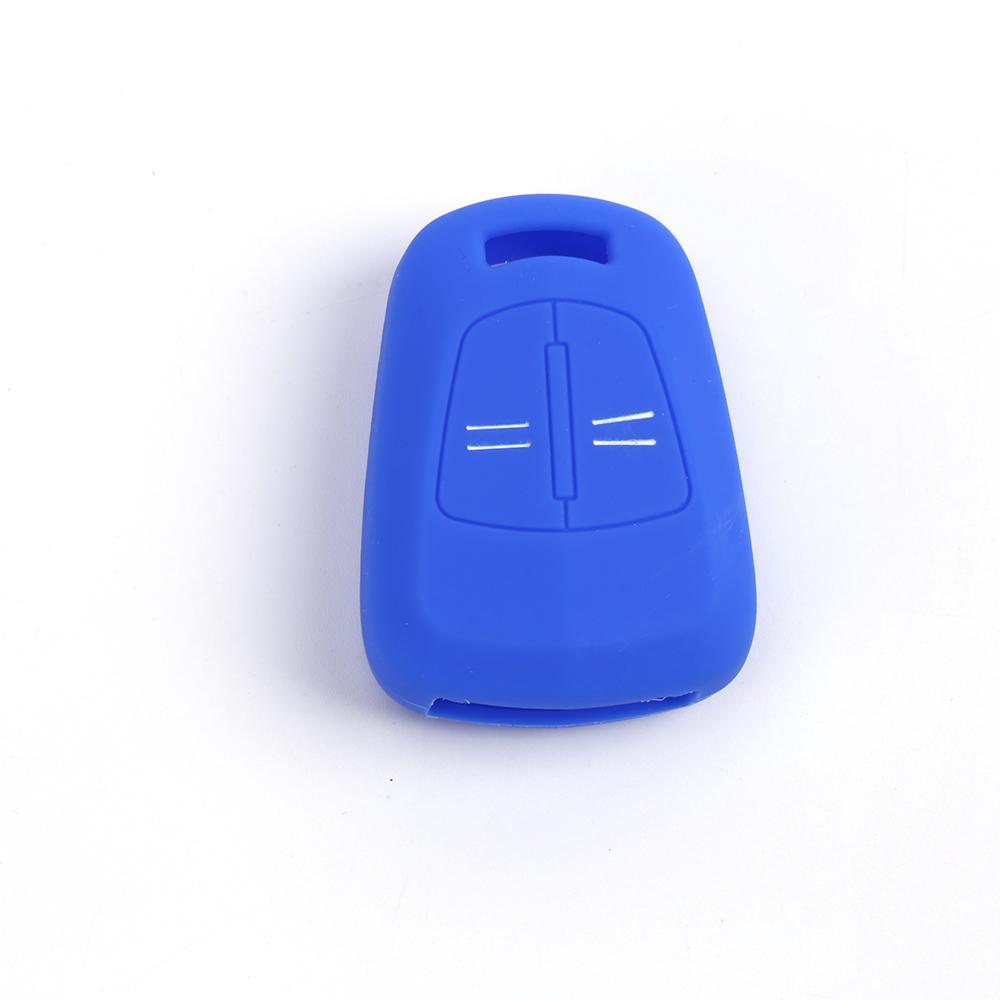 2 Button Silicone Remote Car Key Case Cover Holder For Opel Corsa D ASTRA H Meriva Vectra Zafira Signum Agila