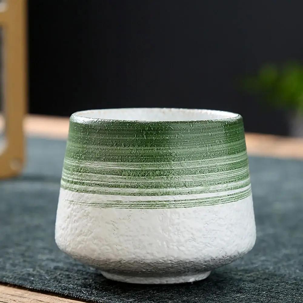 1 szt. Retro japoński styl ceramiczny kubek do kawy grube ceramiczne kubki do wody ceramika popołudniowa herbata kubek do herbaty śniadanie kubek do mleka 200 ml