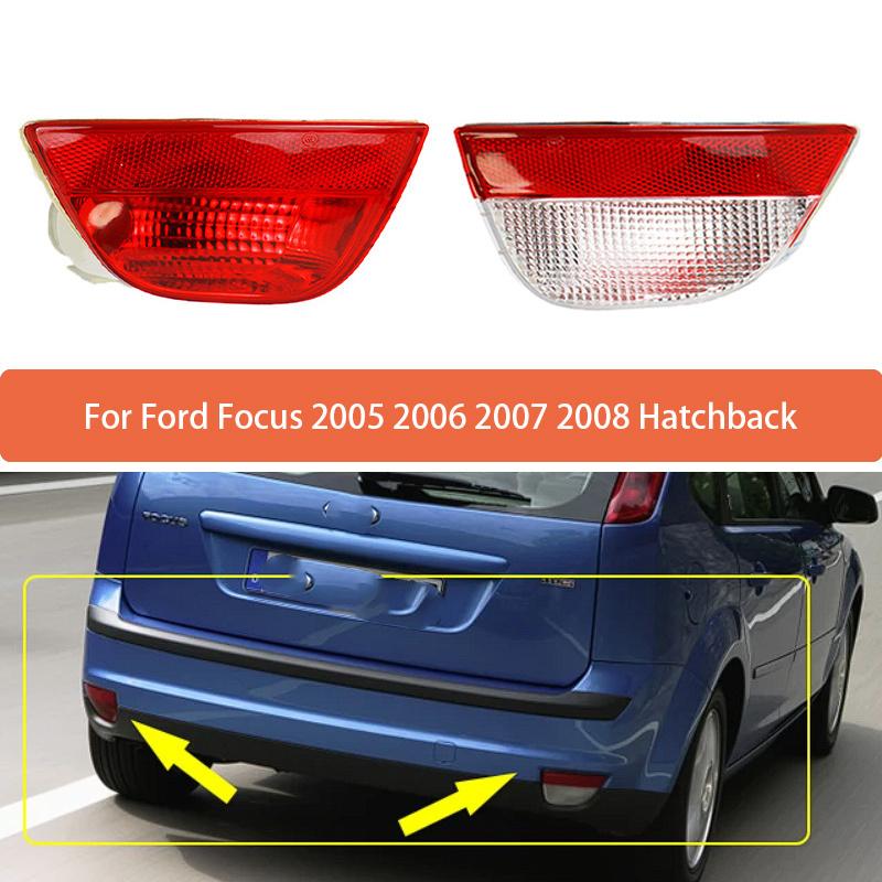 Rear Fog Lamp Assembly Without Bulbs For Ford Focus Hatchback 5-Door 2005-2008 Rear Bumper Signal Light Reflector 5M5115500AA
