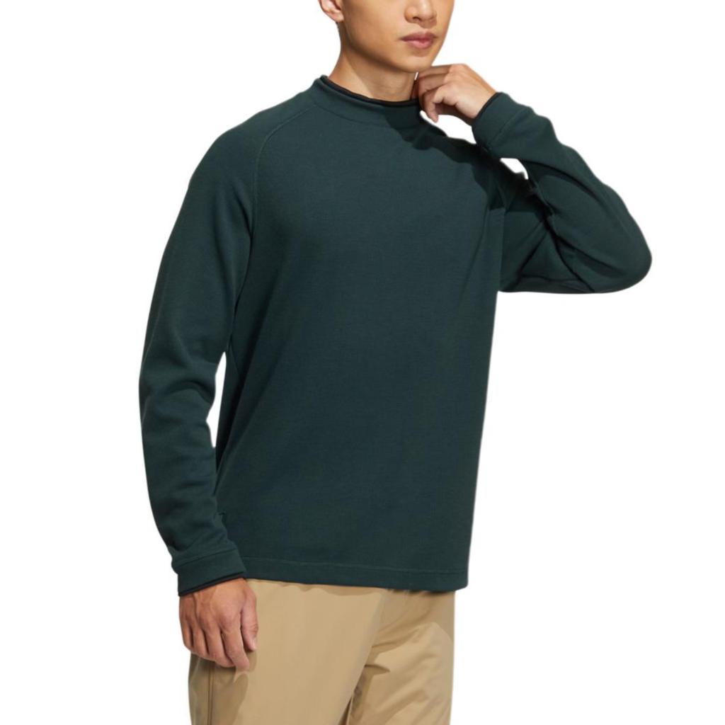 Adidas Sweatshirts Men's Green Crew Neck Moderate Regular HG3237