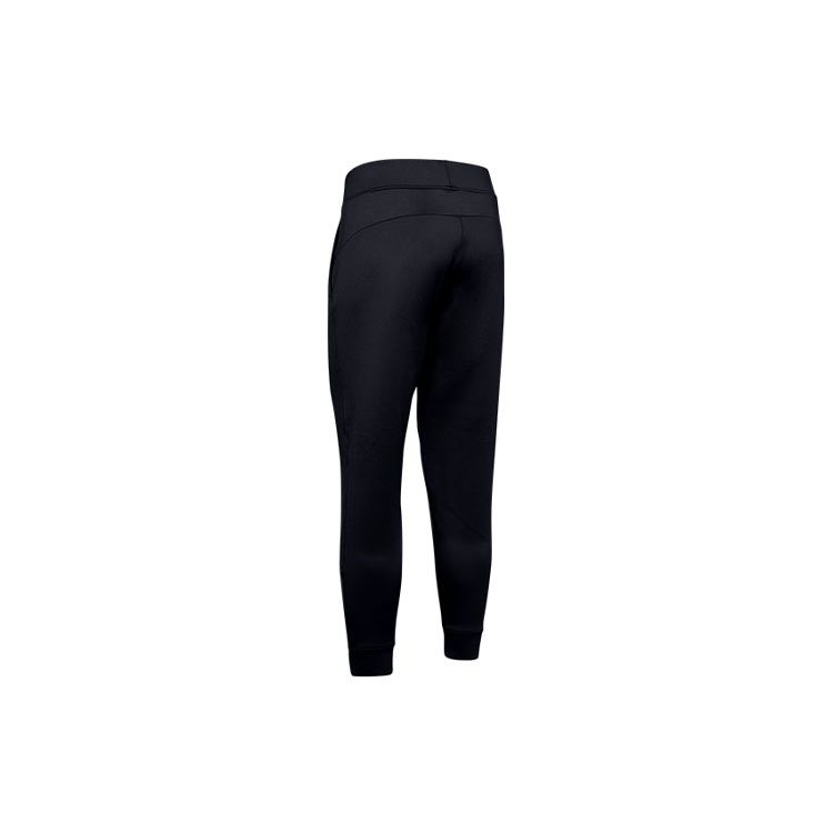 Under Armour Logo Training Slim Fit Long Pants Women Bottoms Black 1344530-001