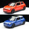 1/34 Scale BMW Mini Cooper Alloy Car Model Diecasts Metal Classic Vehicles Car Model High Simulation Miniature Scale Collection Kids Gifts
