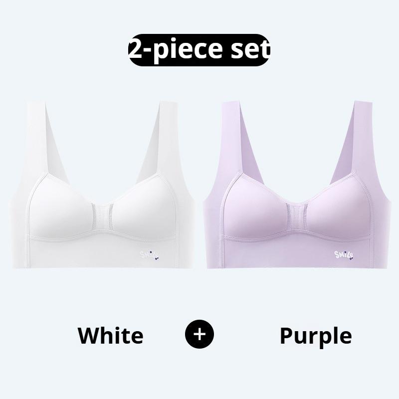 Factory Wholesale Seamless Stage 2 Sports Training Vest for Puberty Girls Developmental Inner Undergarment for Teenage Growing Kids