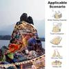 1pc, Zootopia Cinestory Home Decor Gift Flannel Throw Blanket Perfect for Bedroom, Living Room, Travel, Camping, Car