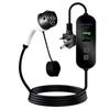 13A 3.5KW Portable Electric Vehicle Charger Intelligent Temperature Control Anti-Theft Charging Equipment LED Screen EV Charger