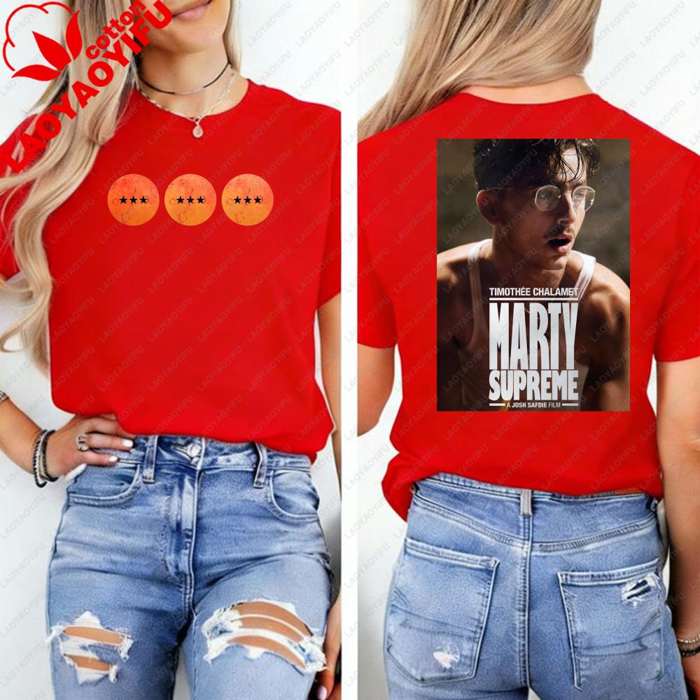 Marty Supreme Timothe Chalametunisex Tshirt The Ultimate Pickleball Showdown Unleash Power on The Court with This Epic Tee