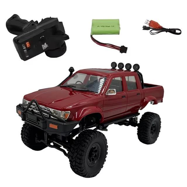 Mașinuță RC Nouă WPL C64-1 1/16 2.4G Scară Completă 4WD Mașină de Escaladă pentru Adulți Vehicul Off-Road C24 Camionetă Control de la Distanță Jucărie pentru Băieți Cadouri
