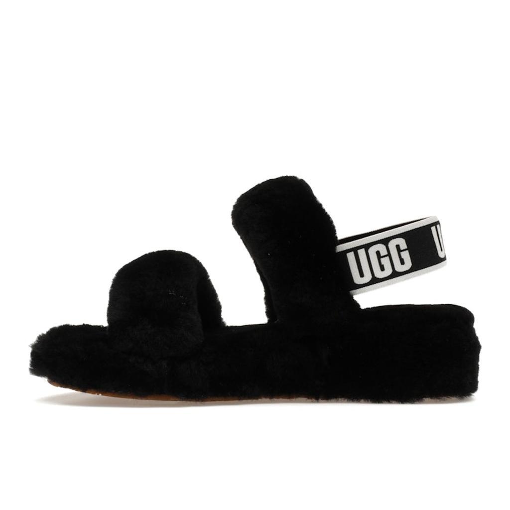 UGG Oh Yeah Slide Black Women Sneakers 1107953-BLK