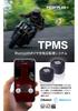Vigorplus TPMS Luchtdruksensor, Bandenspanningscontrolesysteem, Eenvoudige Installatie, Waterdicht, Japanse Handleiding