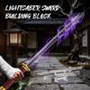 Mould King 10259 ZORO Sword Building Blocks MOC Anime Cosplay with Scabbard and Toy Set 1832 Set, Light-Up Sword, Stand, Youth/Adult/Collector (Over