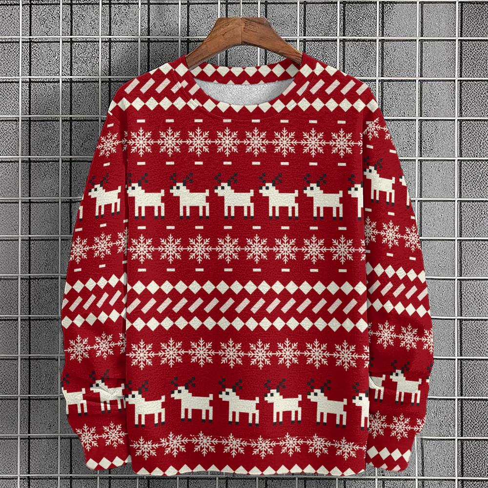 

Рождественские толстовки для мужчин с принтом лося 3D, с длинным рукавом, мужская одежда, осенний фестиваль, повседневные большие толстовки с капюшоном, мужские топы 6XL