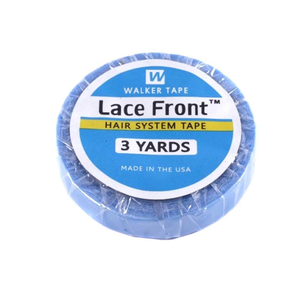 

Bonding Blue Adhesive Wig Tape 3 Yard Double Sided Tape Hair Extension Tape Strong Waterproof Tape 0.8CM
