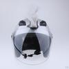 Motorcycle Skinhead Wig Punk Helmet Mohawk Costumes Hairpiece Red