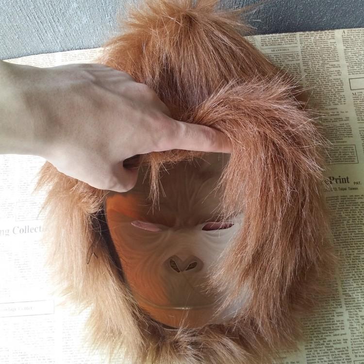 soulman/Shining Black Wukong Headgear Halloween Horror Mask Monkey King from the Journey To the West Character Mythology