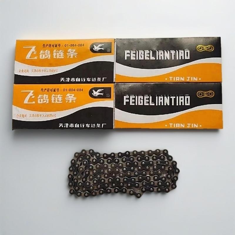 Single Speed Bicycle Chain Smooth Operation Wearproof Bike Chain for 24 26 28 Inch Bikes Outdoor Cycling Commuting Free Shipping