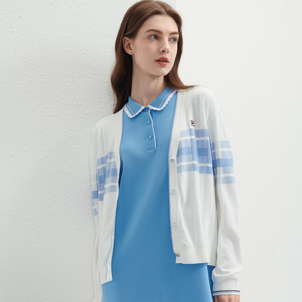 New FILA Knitwear Women's Standard White F11W421412FWT