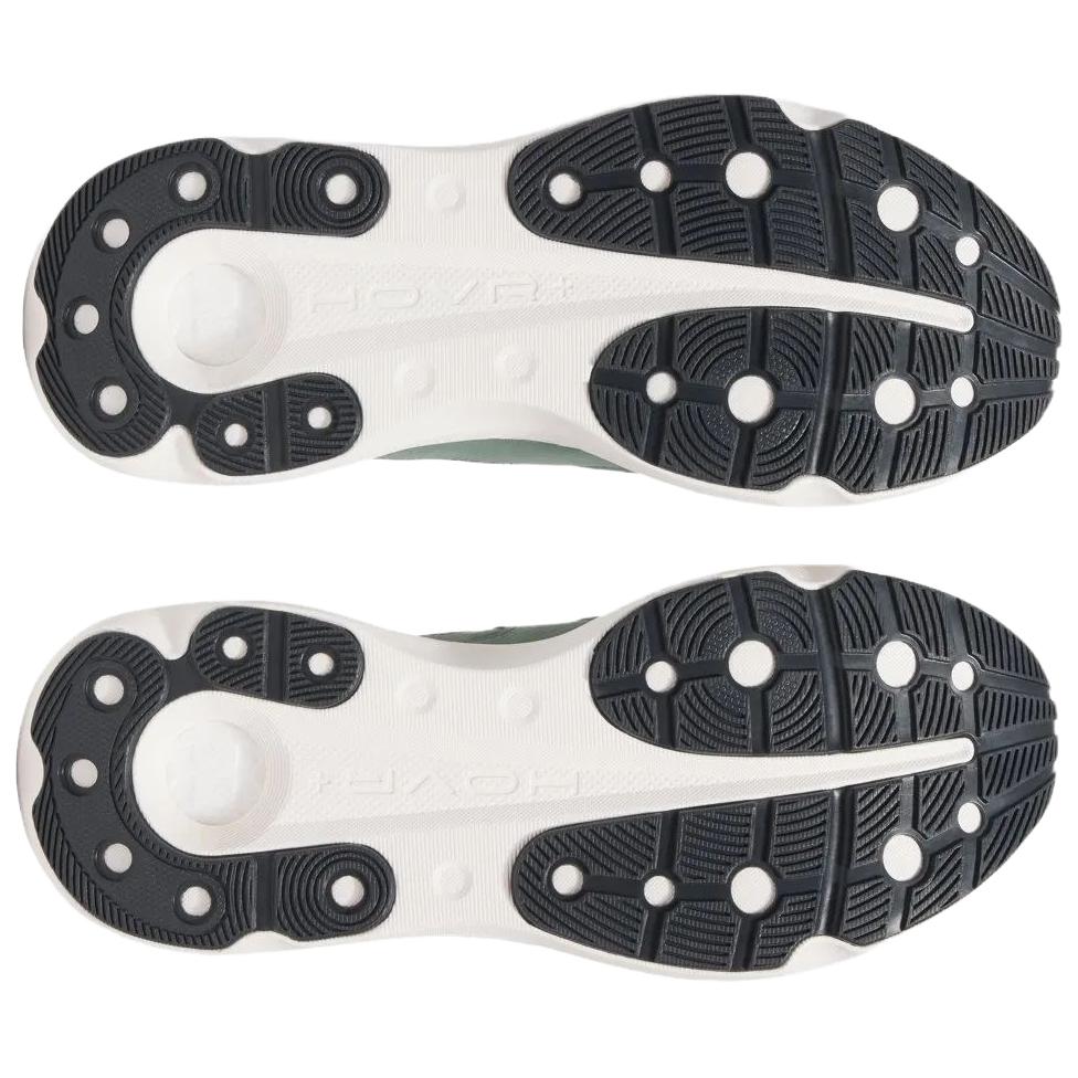 Under Armour HOVR Infinite MVMNT Downpour Grey Silica Green Unisex Sneakers Noble-Gold 3028667-045