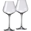 Shangqi Red Stem Wine Glass Set (4 Glasses, Decanter & Stand)