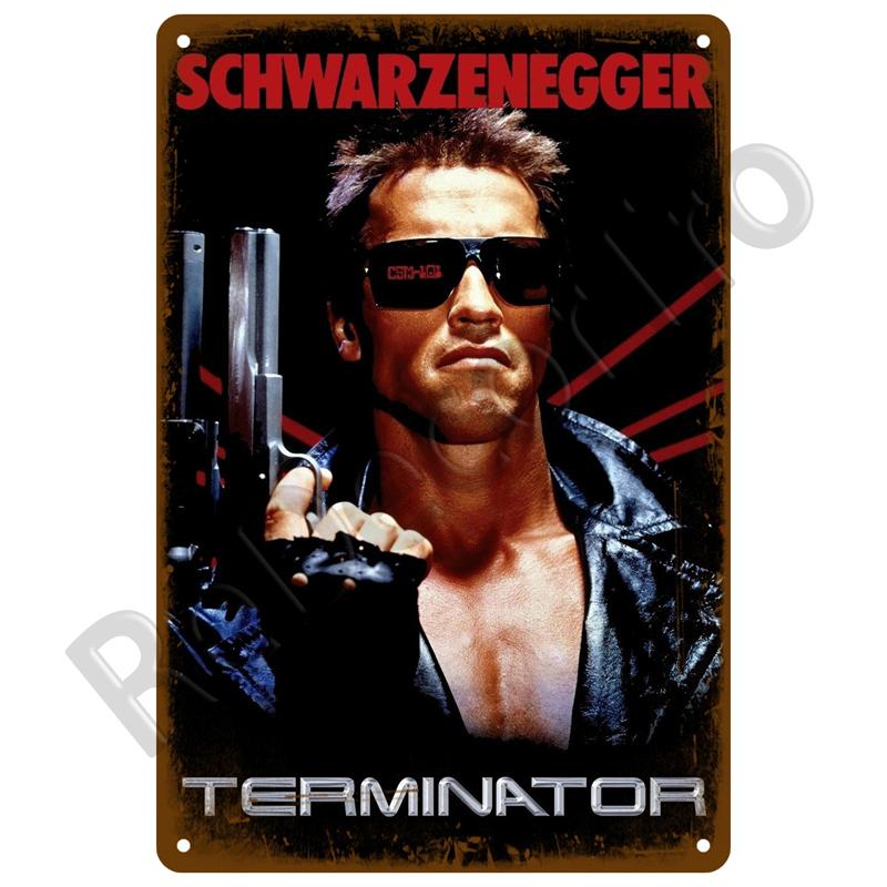 Movie Metal Sign Industrial Deco Retro Film Tin Sign Aesthetic Living Room Vintage Poster Vintage Metal Wall Decor Decoration