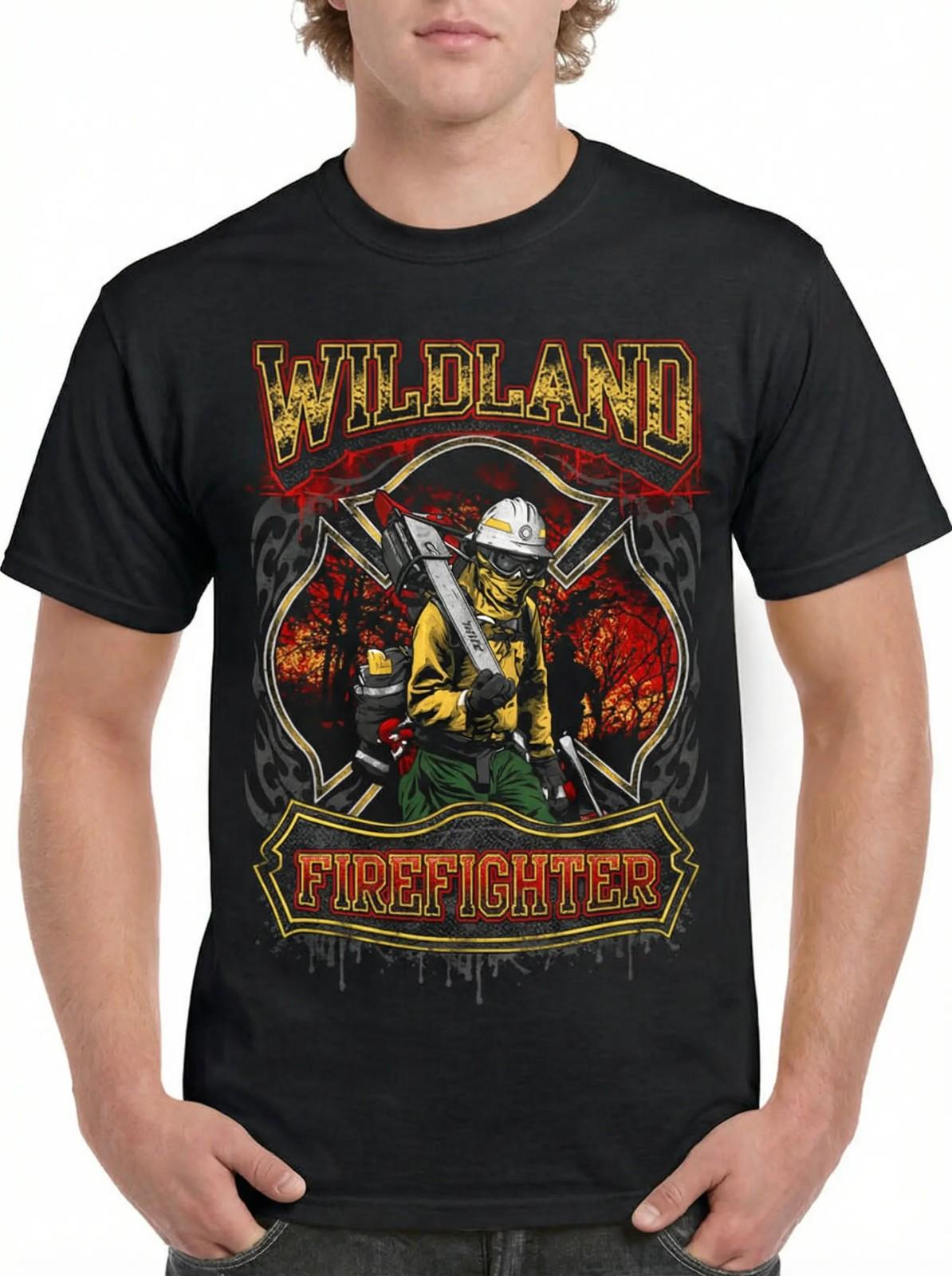 New Wildland Firefighter - Premium Tee Gift Idea T-Shirt Made in USA S-2XL XXL