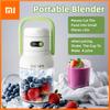 Xiaomi Tragbarer Entsafter, 33oz. Behälter, USB-C wiederaufladbar, Leicht zu reinigen, Geeignet zum Entsaften von Obst und Gemüse,