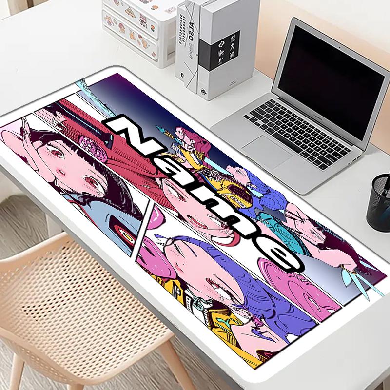 Tappetino per Mouse Personalizzato con Nome e Motivo Cacciatori di Demoni KPop, Tappetino da Scrivania per Laptop PC, Tappetino Decorativo per Scrivania per Casa, Tappetino per Tastiera, Regalo