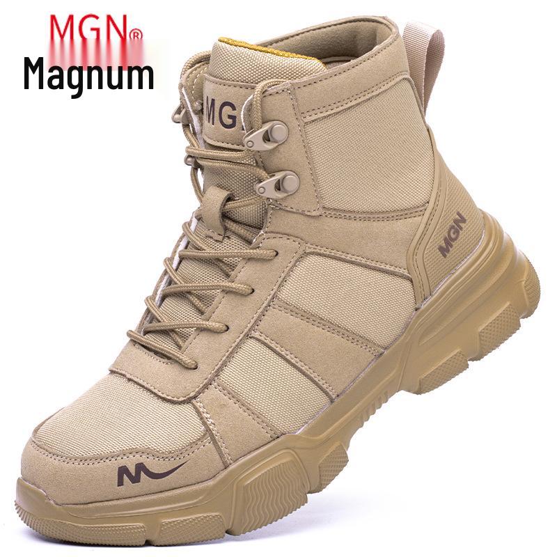 

Высокие защитные ботинки Magnum Большого размера - Ударопрочные и устойчивые к проколам рабочие ботинки для мужчин и пар