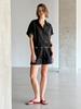 Kelidu Summer Oversized Half Shirt_Black
