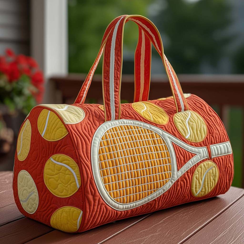 Tennis-Serie Kurze Handheld-Sporttasche aus Polyester für Reisen und Fitness